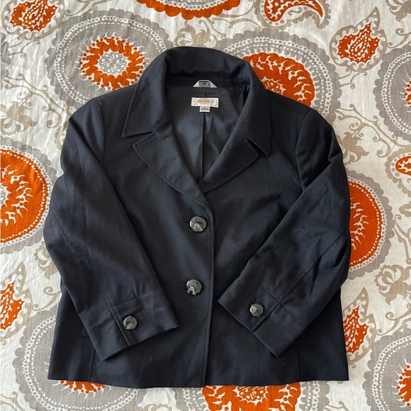 Women’s Talbot black blazer size 16 - Picture 2 of 7